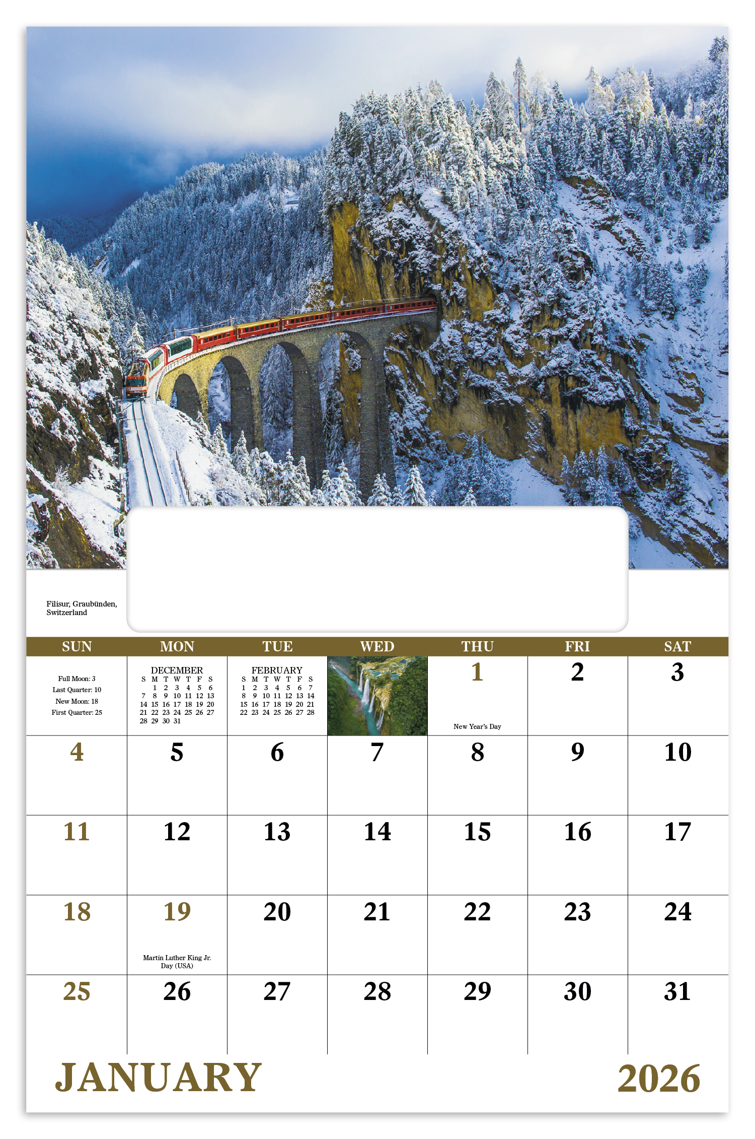 Good Value™ Glorious Getaways - Window Calendar 3