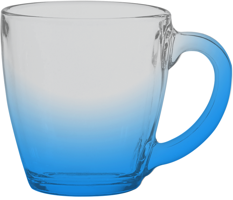 16 oz. Glass Bistro Coffee Mug 69