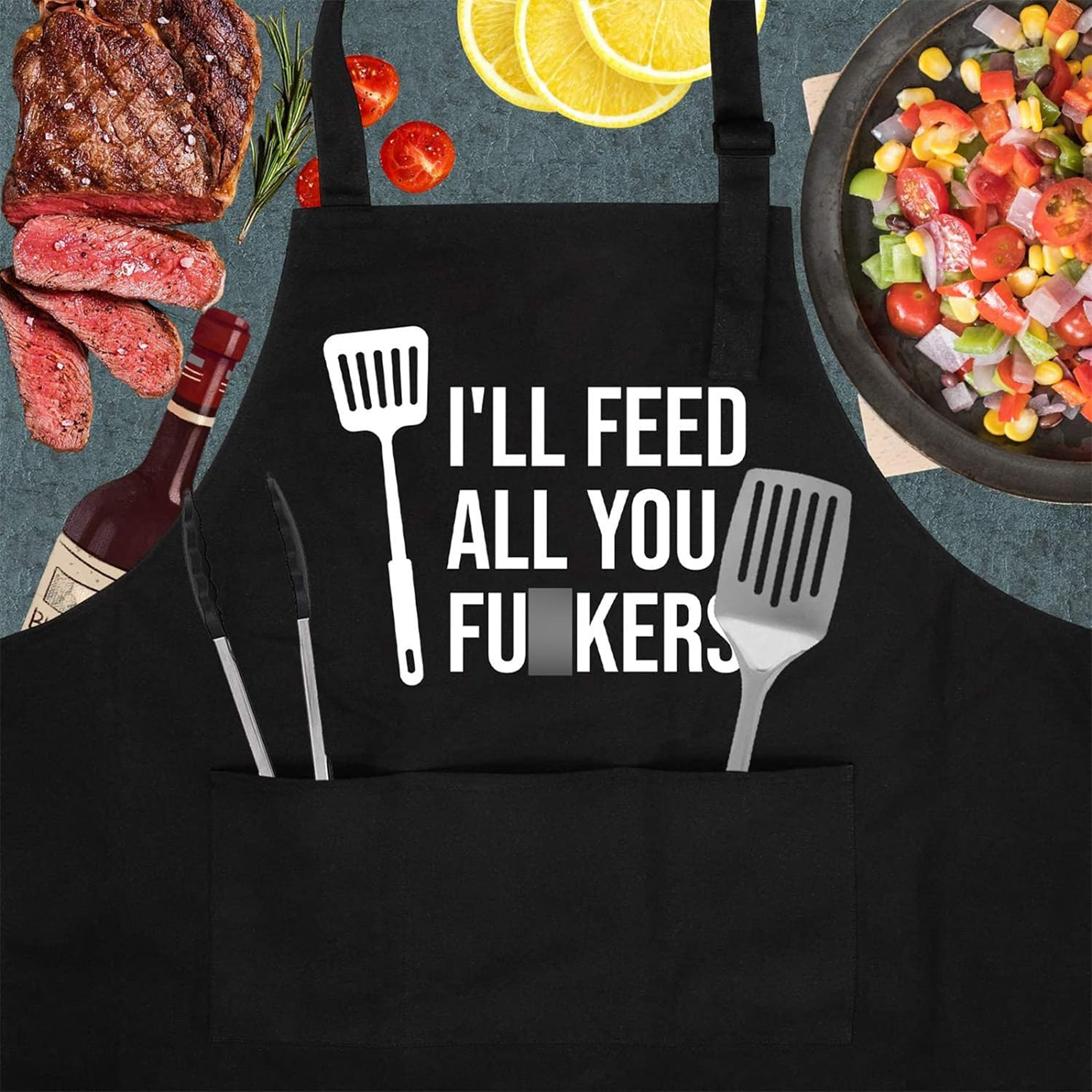 Cooking Apron For Men Funny Dad Gifts 2