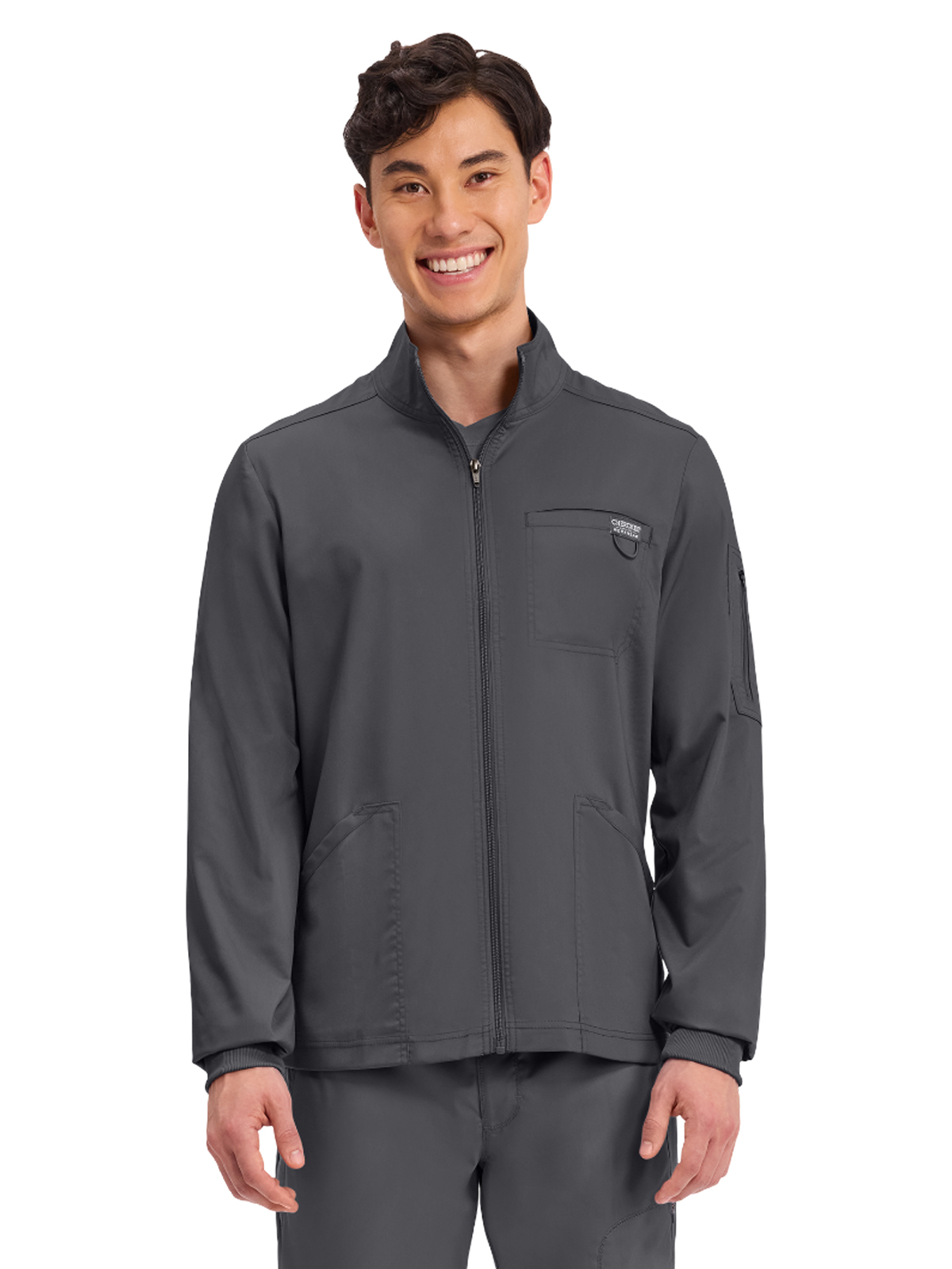 Cherokee - Workwear Revolution - Men's 5-Pocket Zip Front Jacket 8
