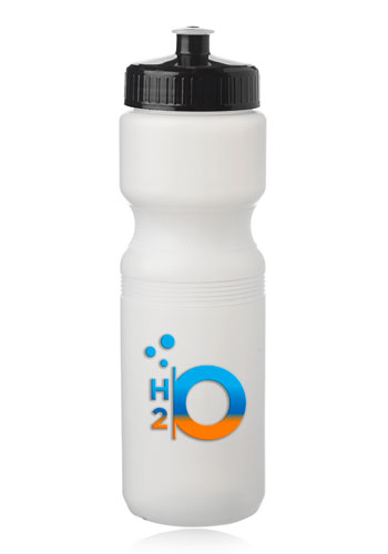 28 oz. Push Cap Plastic Water Bottles 26