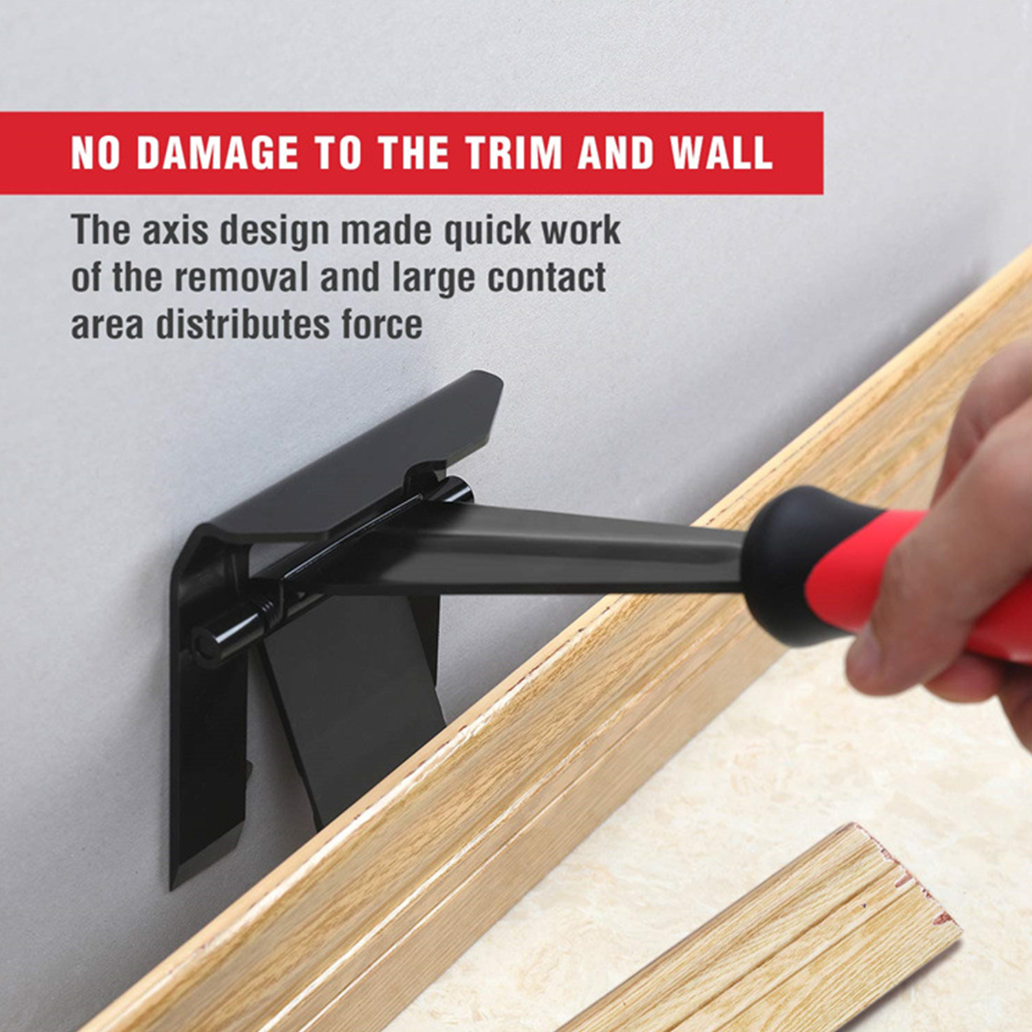 Household Floor Pry Bar - Stainless Steel Nail Puller Tool 4