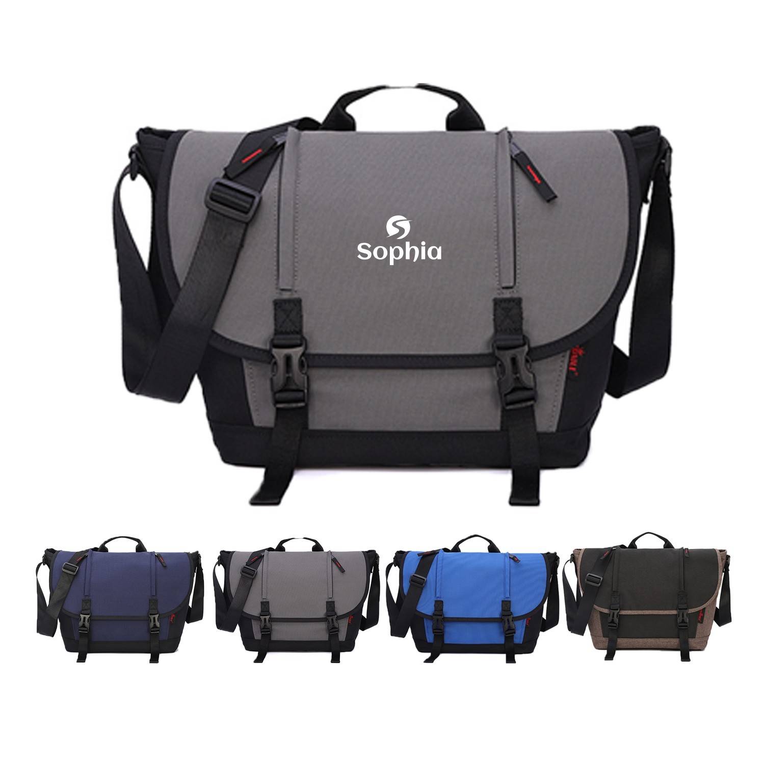 Nylon Travel Messenger Shoulder Bag 1
