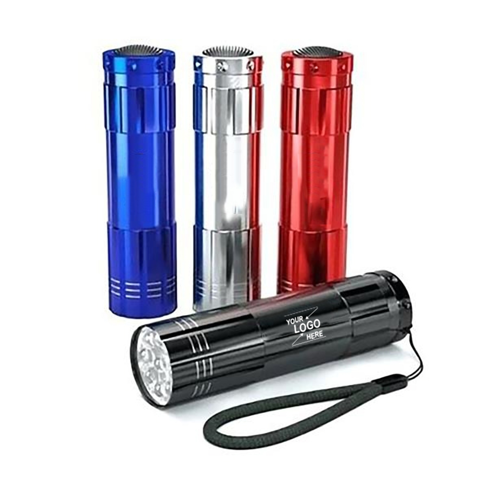 Mini LED Flashlight Keychain with Lanyard 5