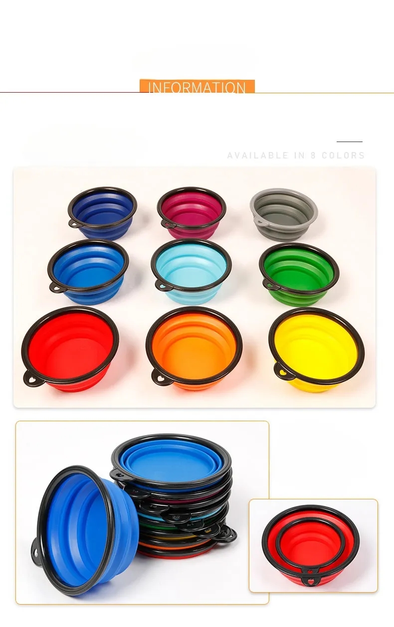Folding dog bowl 5