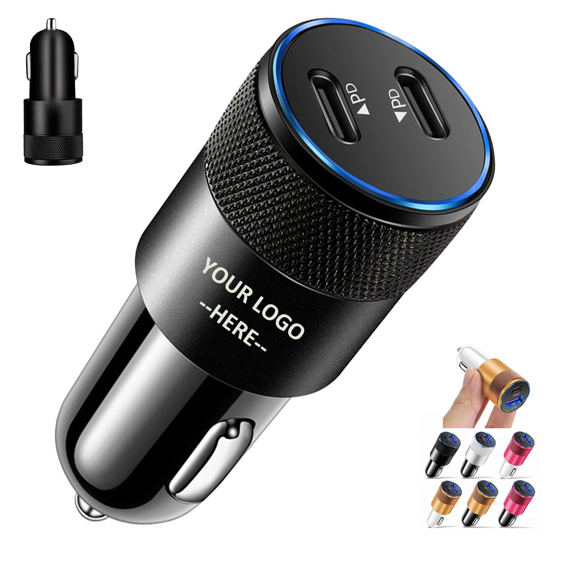 USB Cargador Car Charger 4