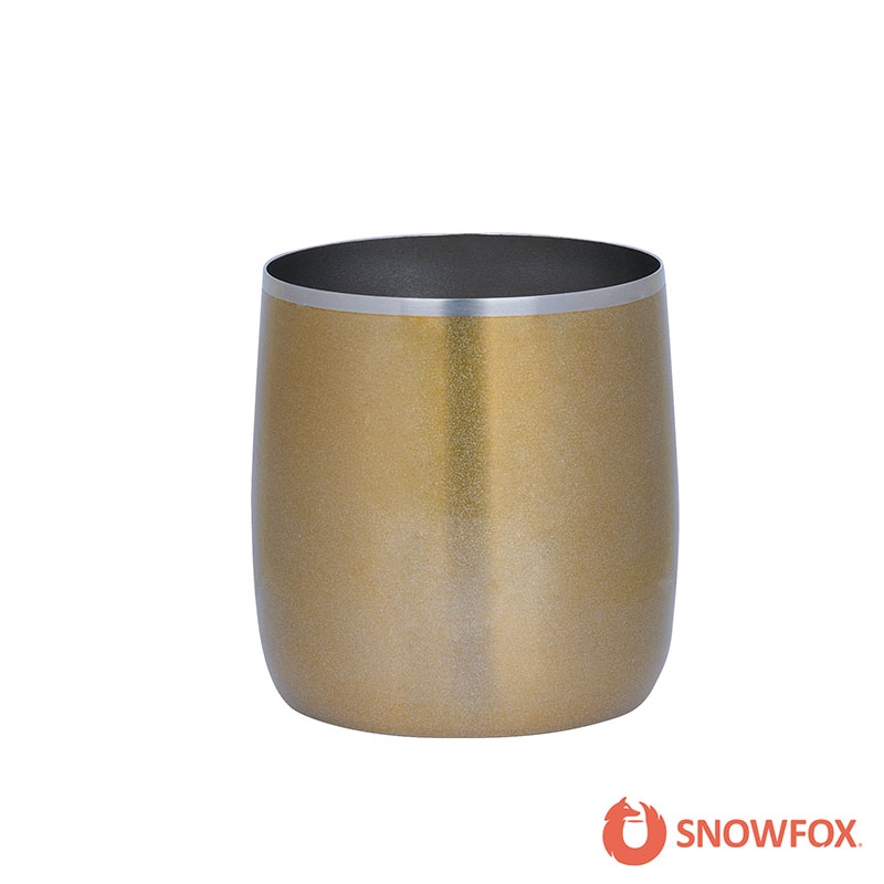 Snowfox® 11 oz. Shimmer Finish Vacuum Insulated Whiskey Rocks Tumbler 15