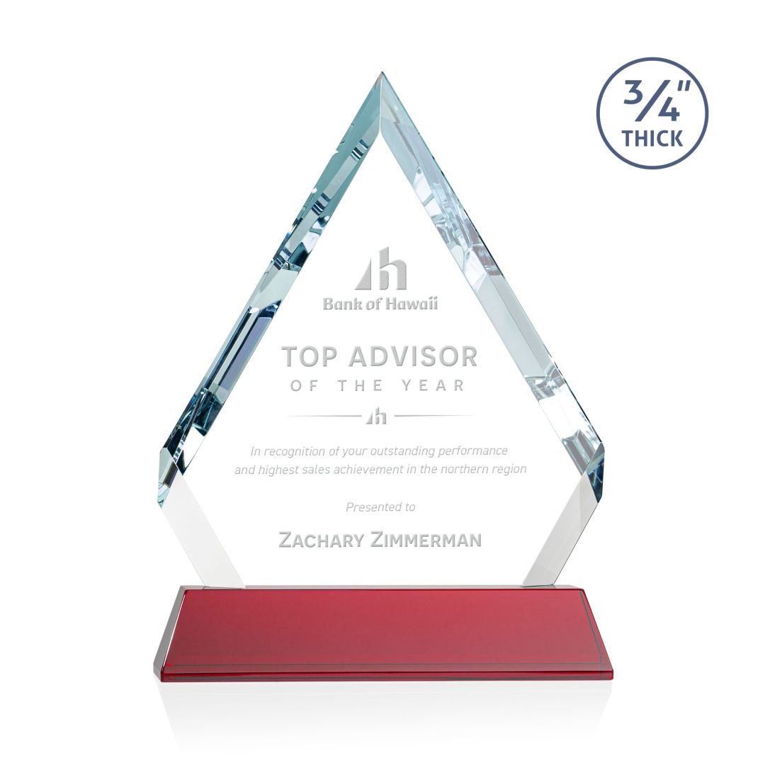 Apex Award on Newhaven Base - Red 2