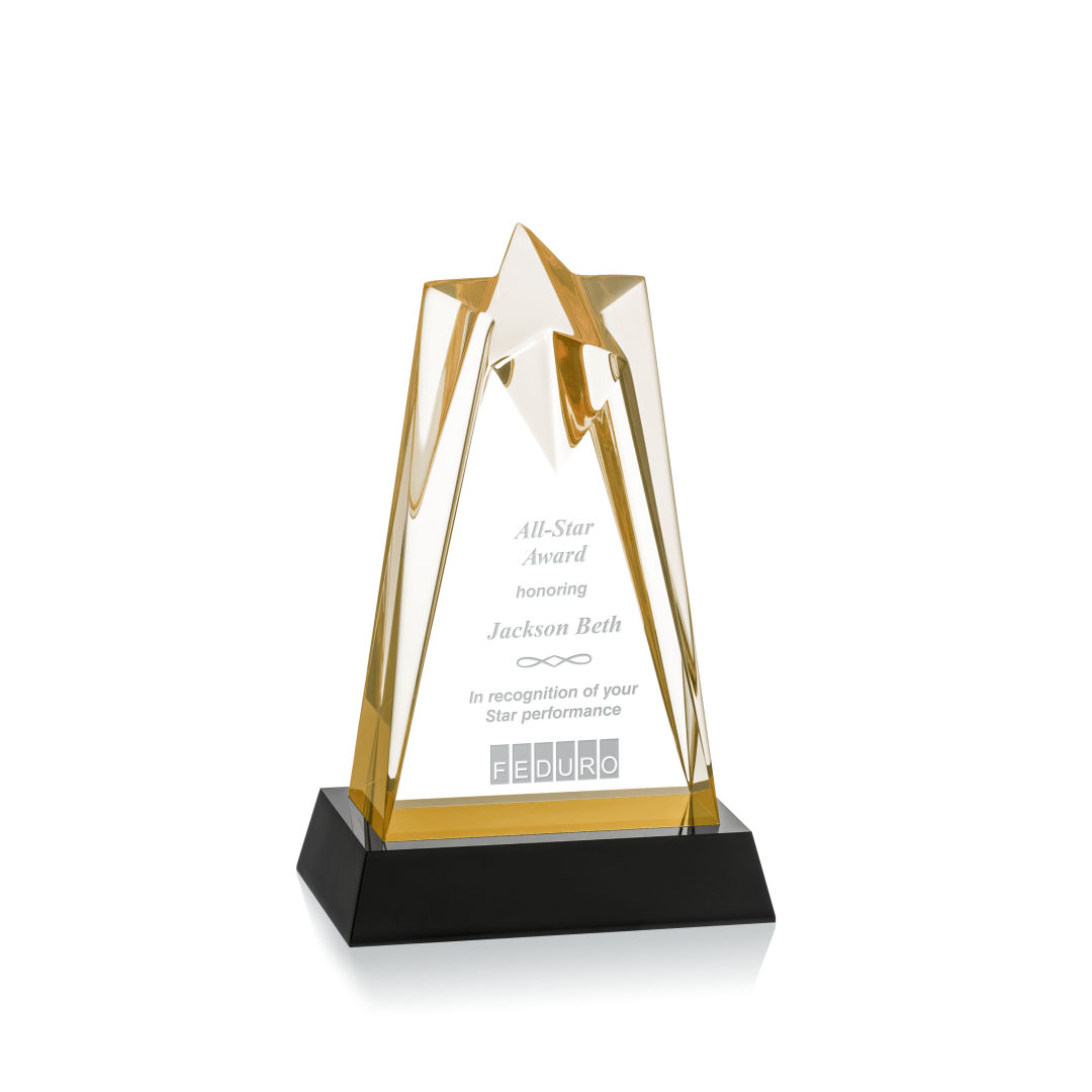 Rosina Star Award On Base - Gold 6