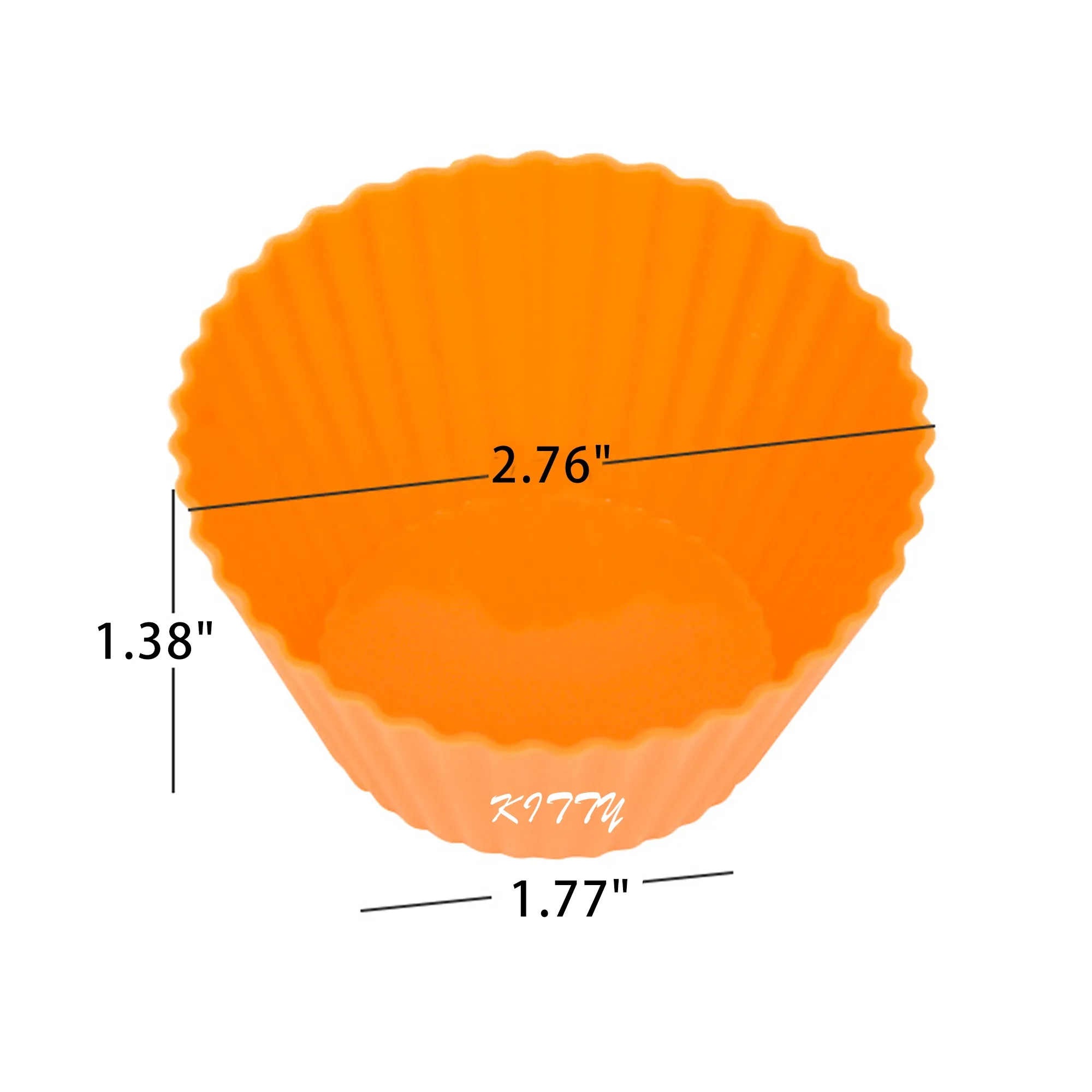 Muffin Cup Baking Silicone Cake Mold 4