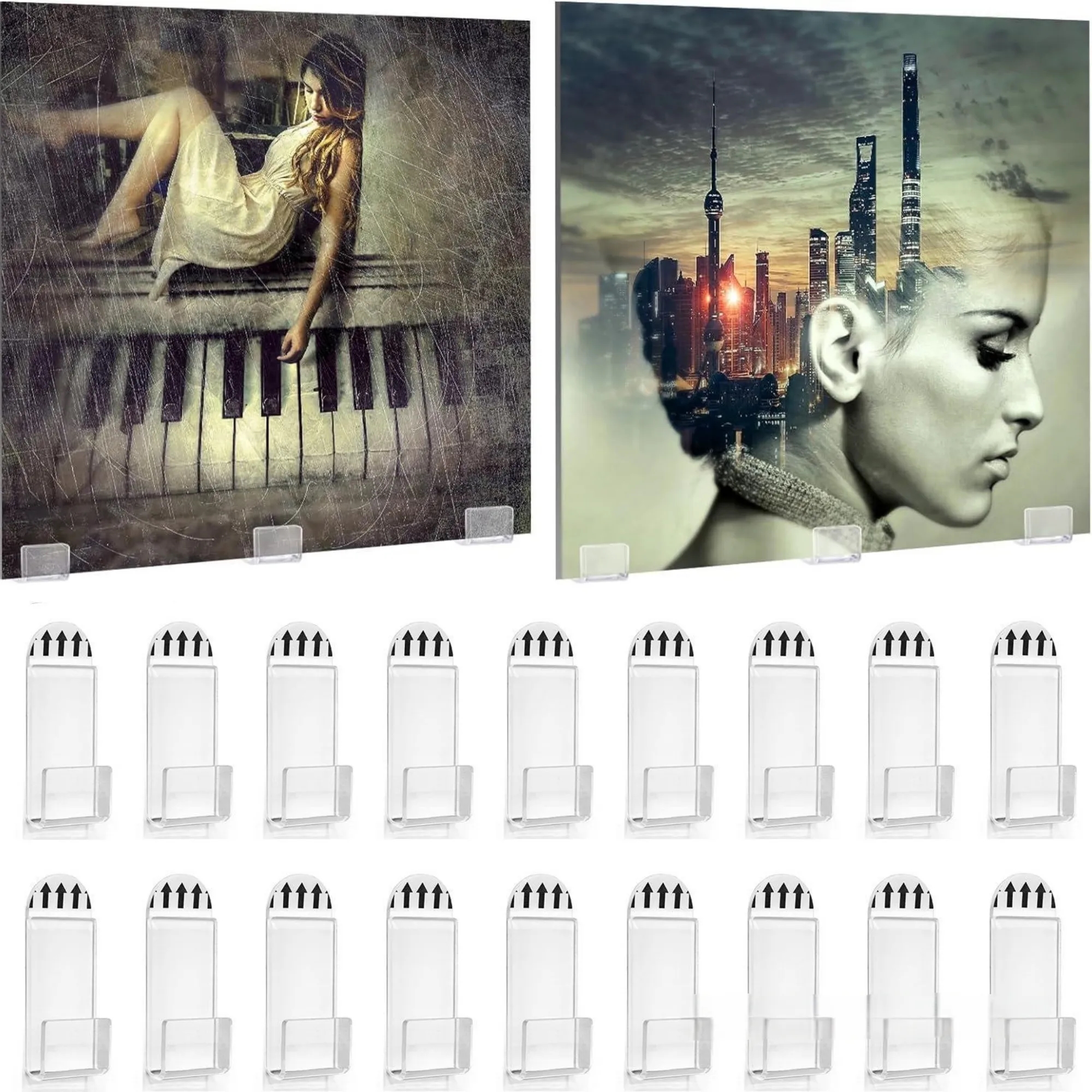 Acrylic Vinyl Record Wall Mount Display Holder 6