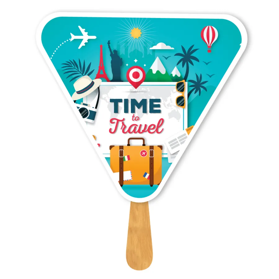Triangle Hand Fan 7