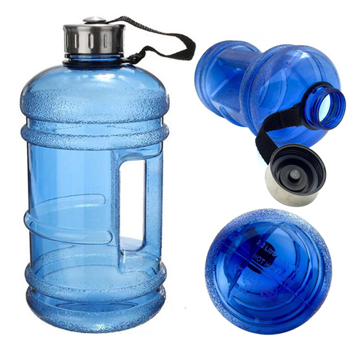75 Oz Plastic Sports Kettle Water Bottle 2