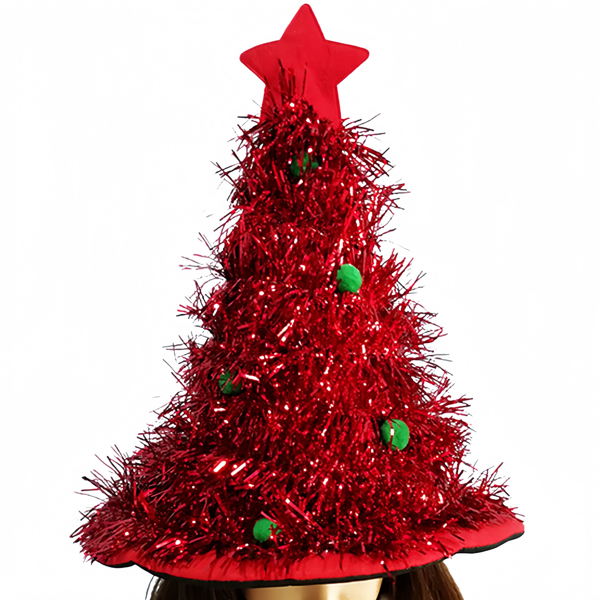 Christmas Tree Shaped Novelty Hat 3