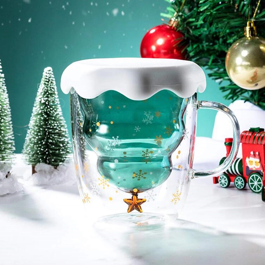 Cute Christmas Tree Coffee Mugs 6