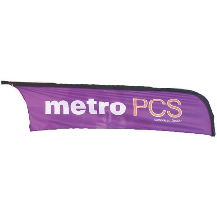 Feather Banner/ 25.6"x124" - 1 Color 2