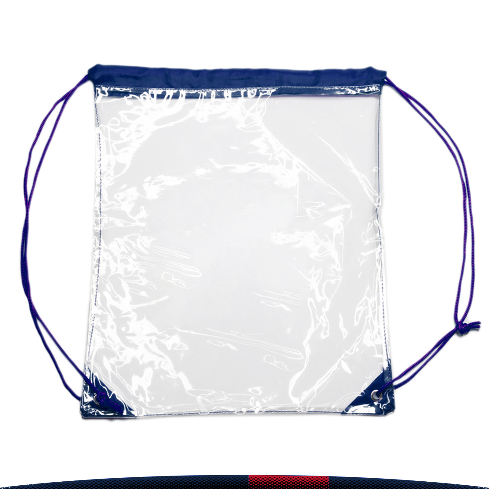 Clear Plastic Drawstring Backpacks 4
