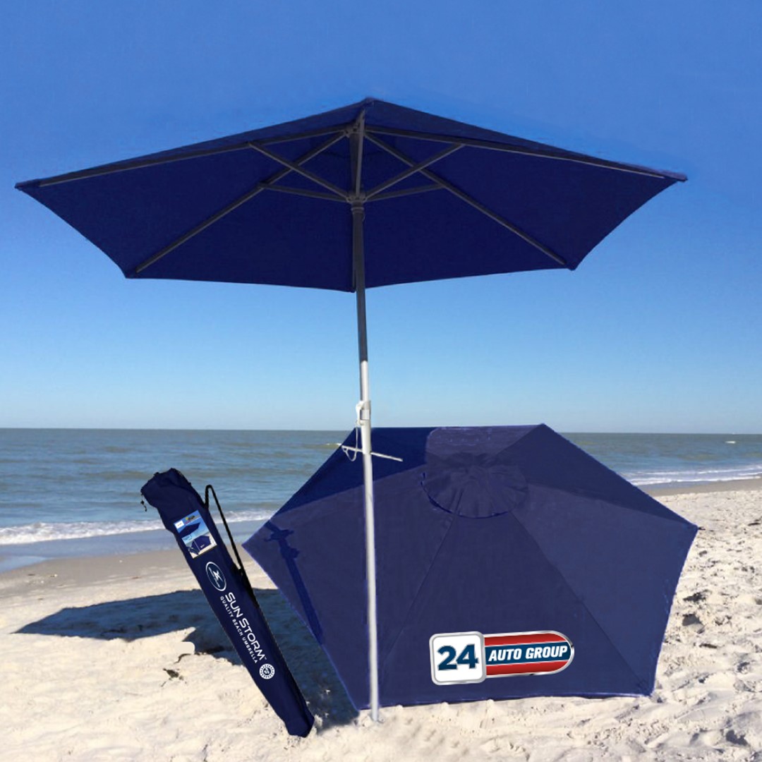 Deluxe Vented Beach Umbrella 4