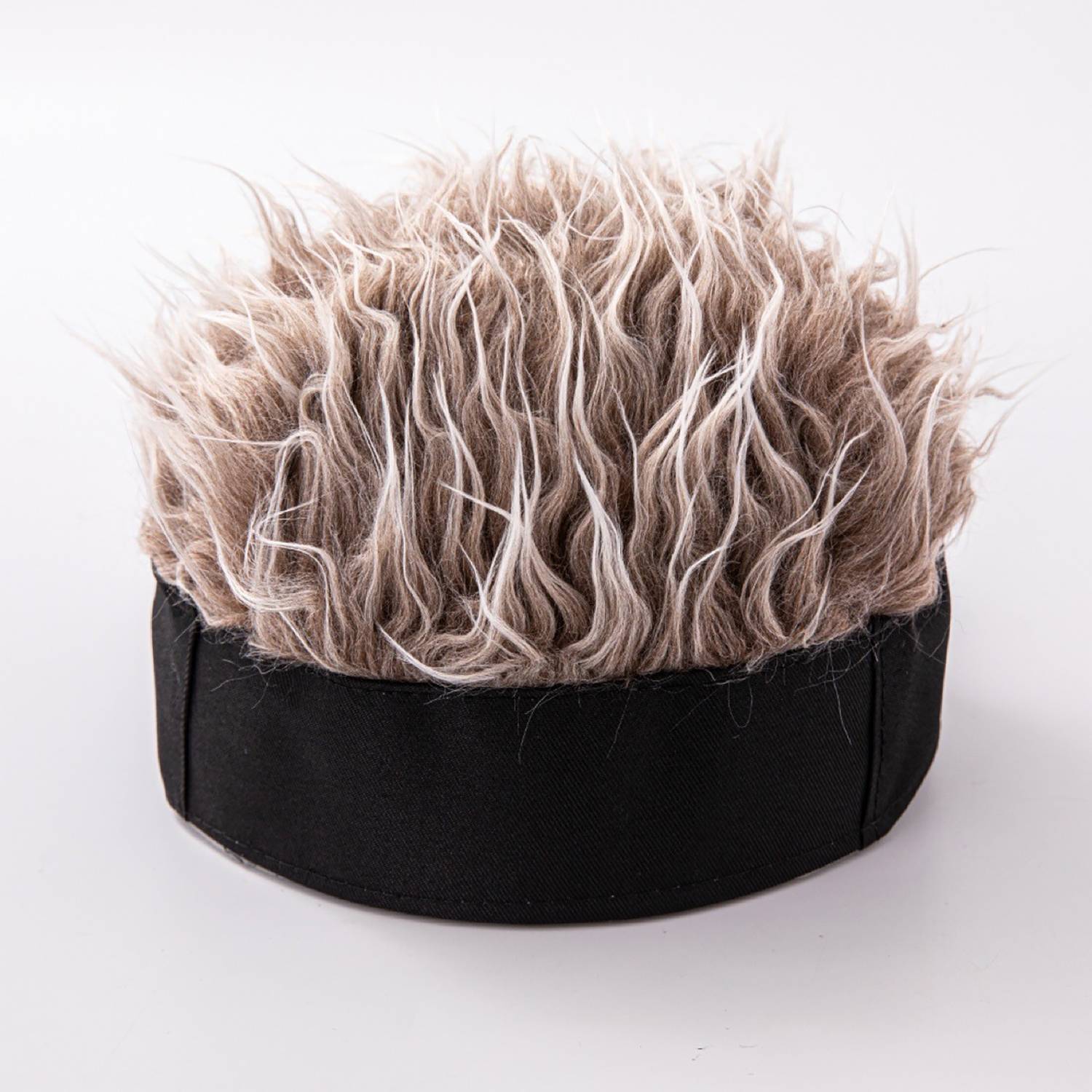 Cool and stylish hip-hop short hair wig hat 5