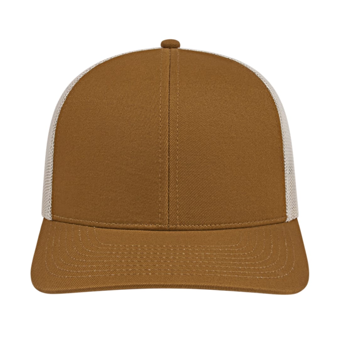Cap America Poly/Cotton Trucker Mesh Back Cap 698