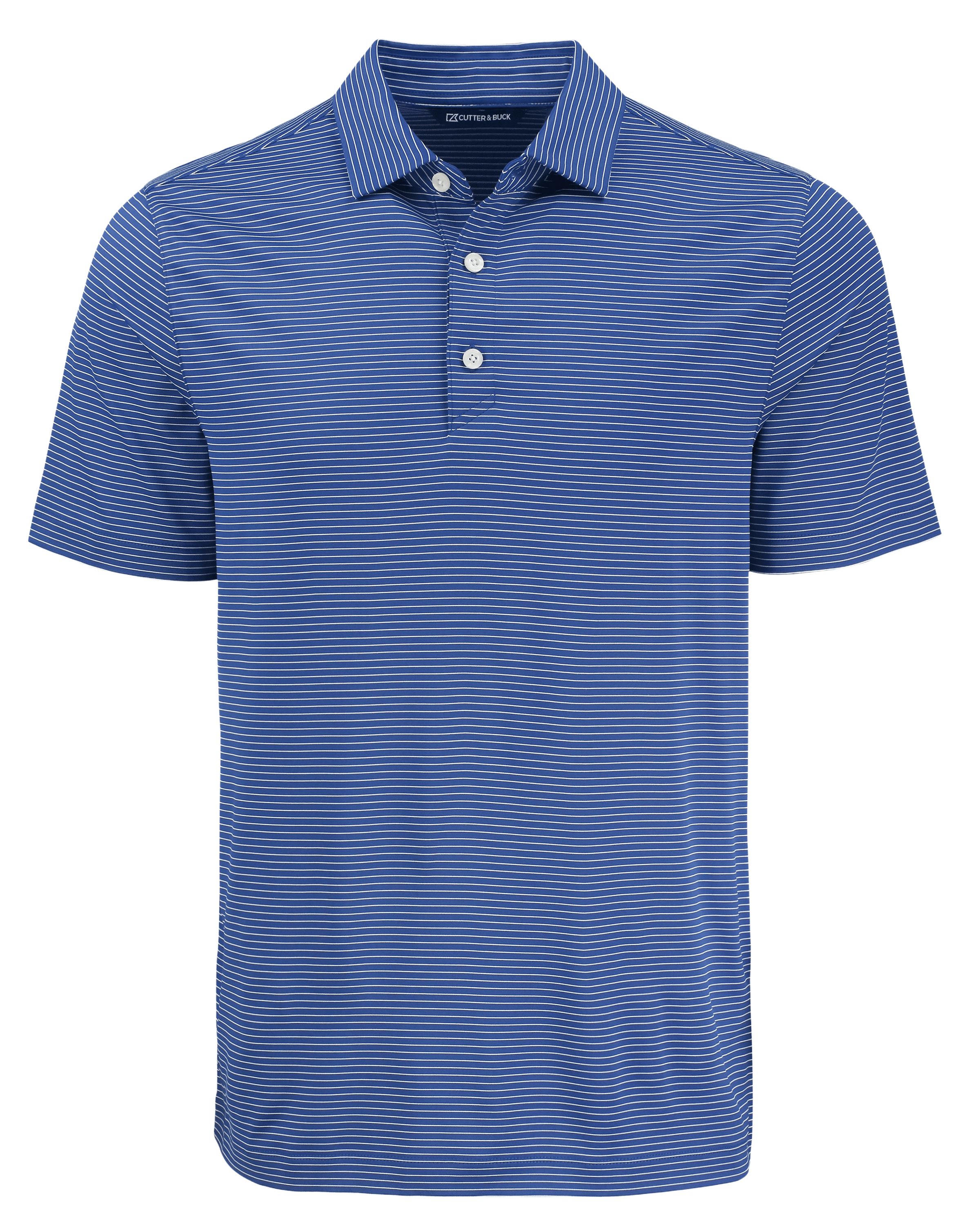Cutter & Buck Forge Recycled Fine Line Stripe Four-Way Stretch Mens Polo 29