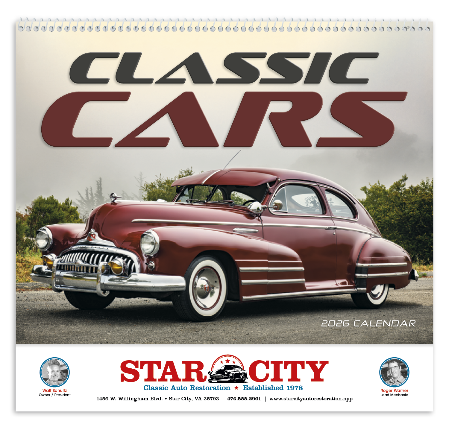 Triumph® Calendars Classic Cars Calendar 61
