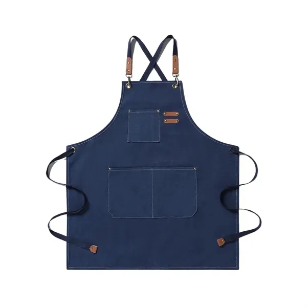 Canvas Work Apron with Heavy Duty Utility Tool Belt 22