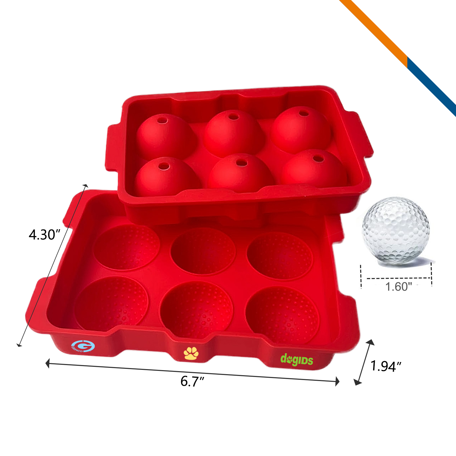 Wasser Ice Ball Maker 8