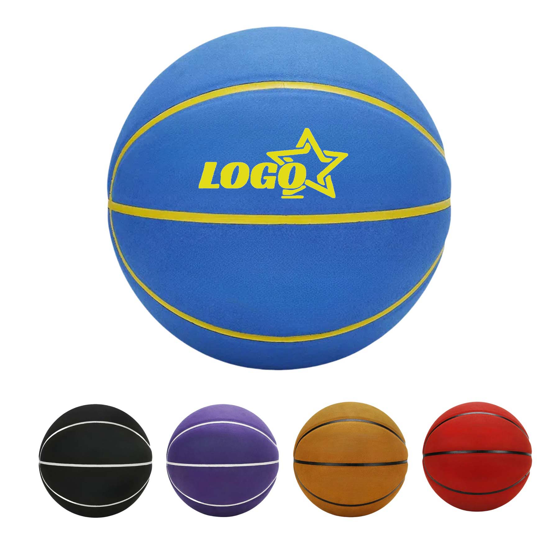 Size 7 PU Custom Basketball 2