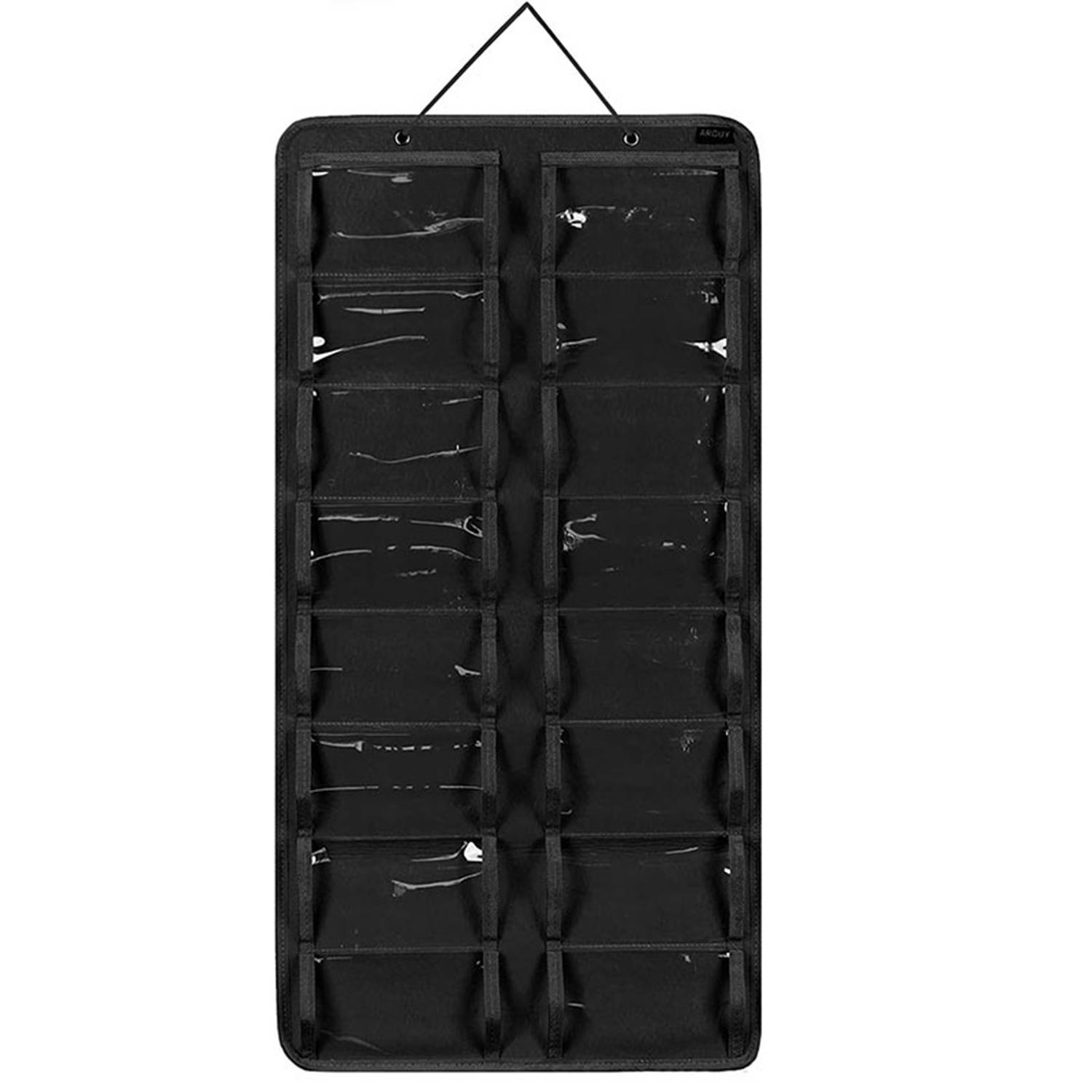 16 Slots Dust Proof Wall Pocket Sunglasses Organizer 5