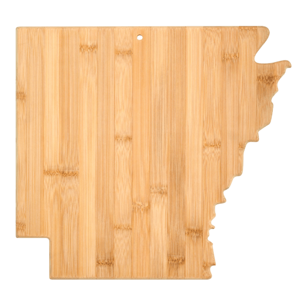 U.S. State Shaped Bamboo Cutting and Serving Boards 152