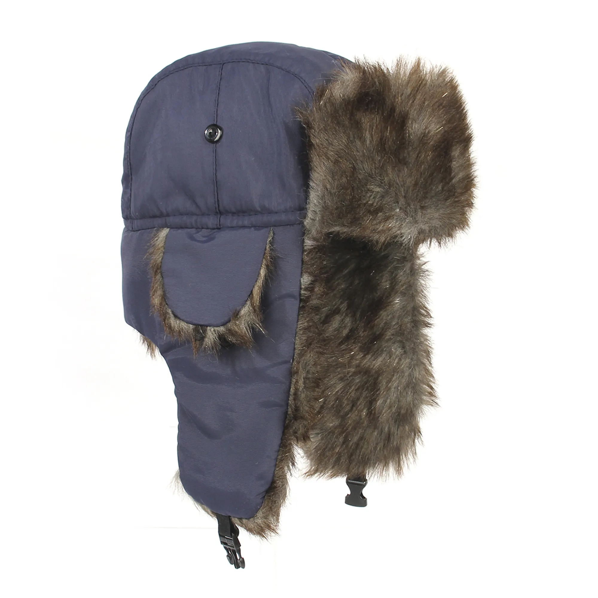 Faux Fur Ear Flap Winter Hat 2