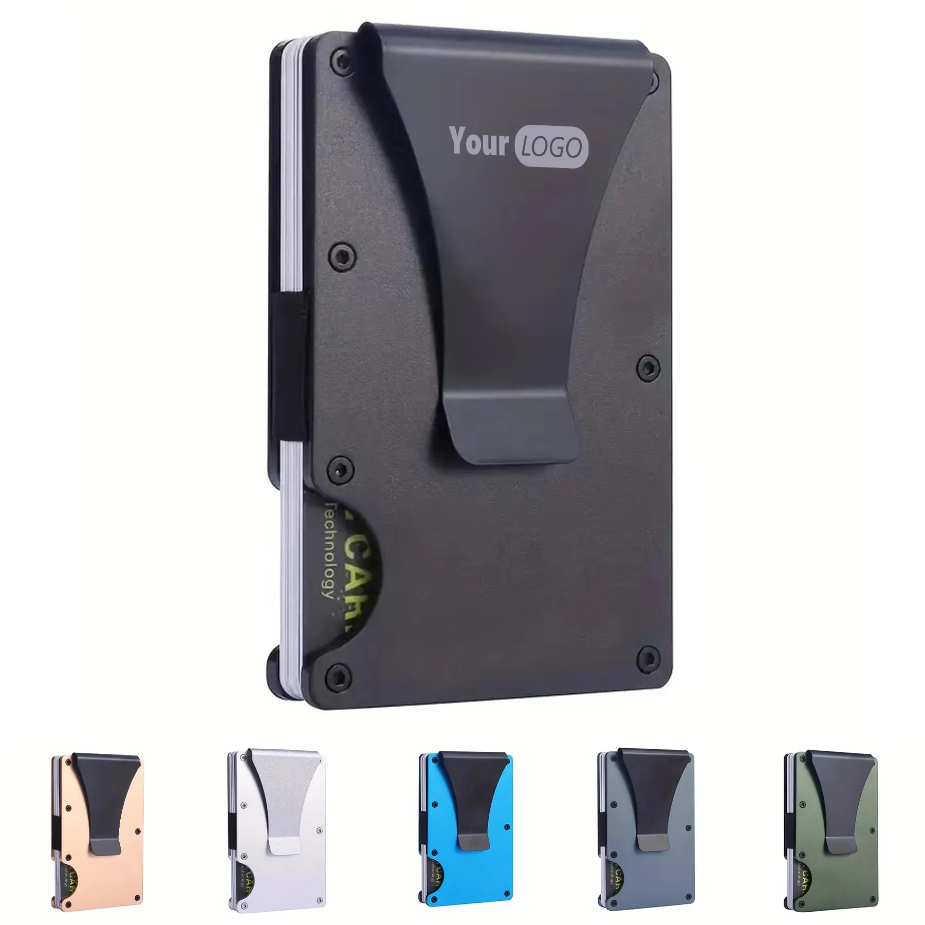 Aluminum Metal Credit Card Holder 4