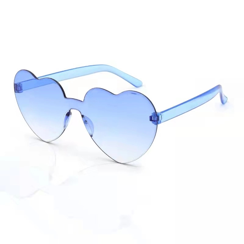 rimless heart-shaped sunglass 1