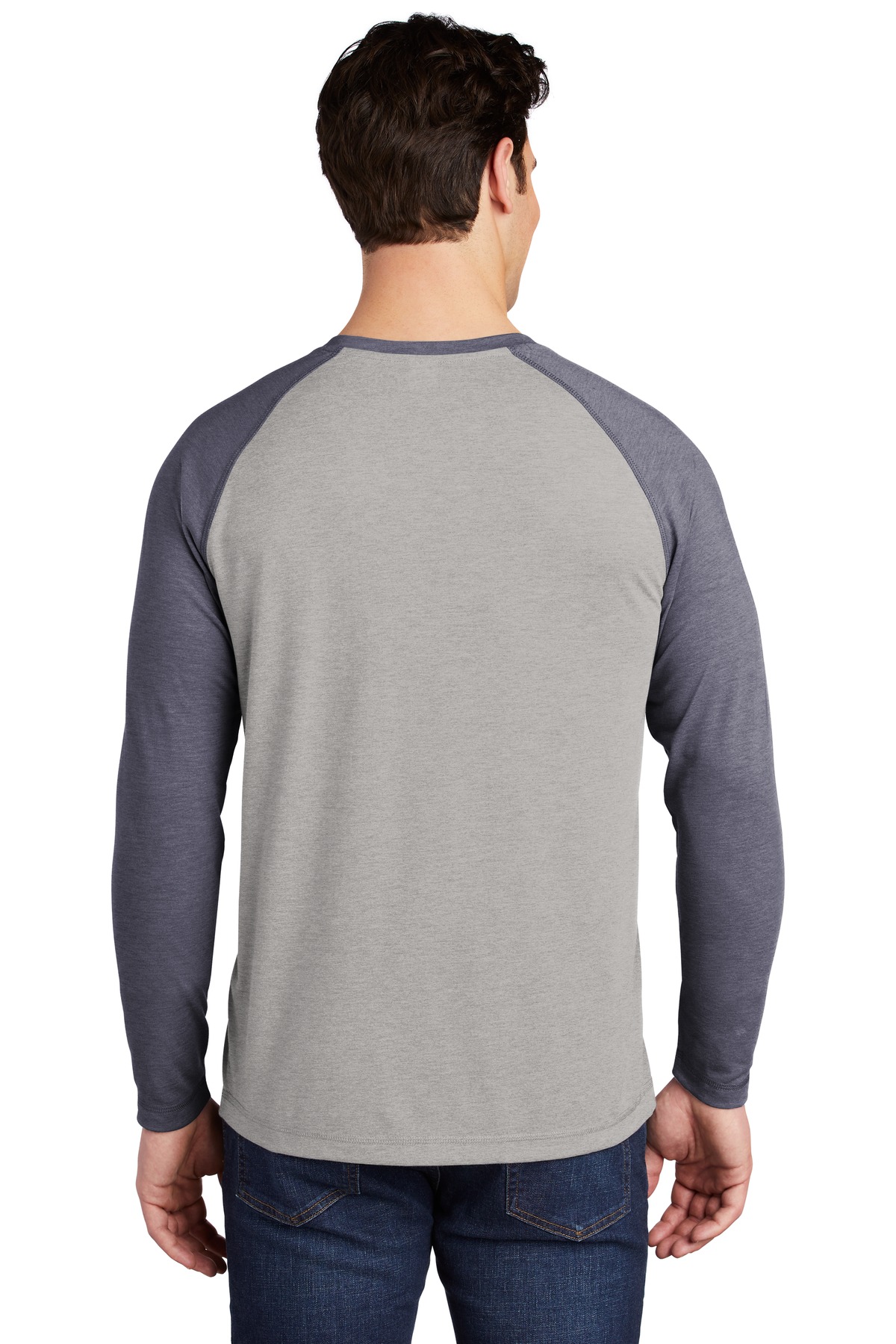 Sport-Tek® PosiCharge Long Sleeve Tri-Blend Wicking Raglan Tee 32