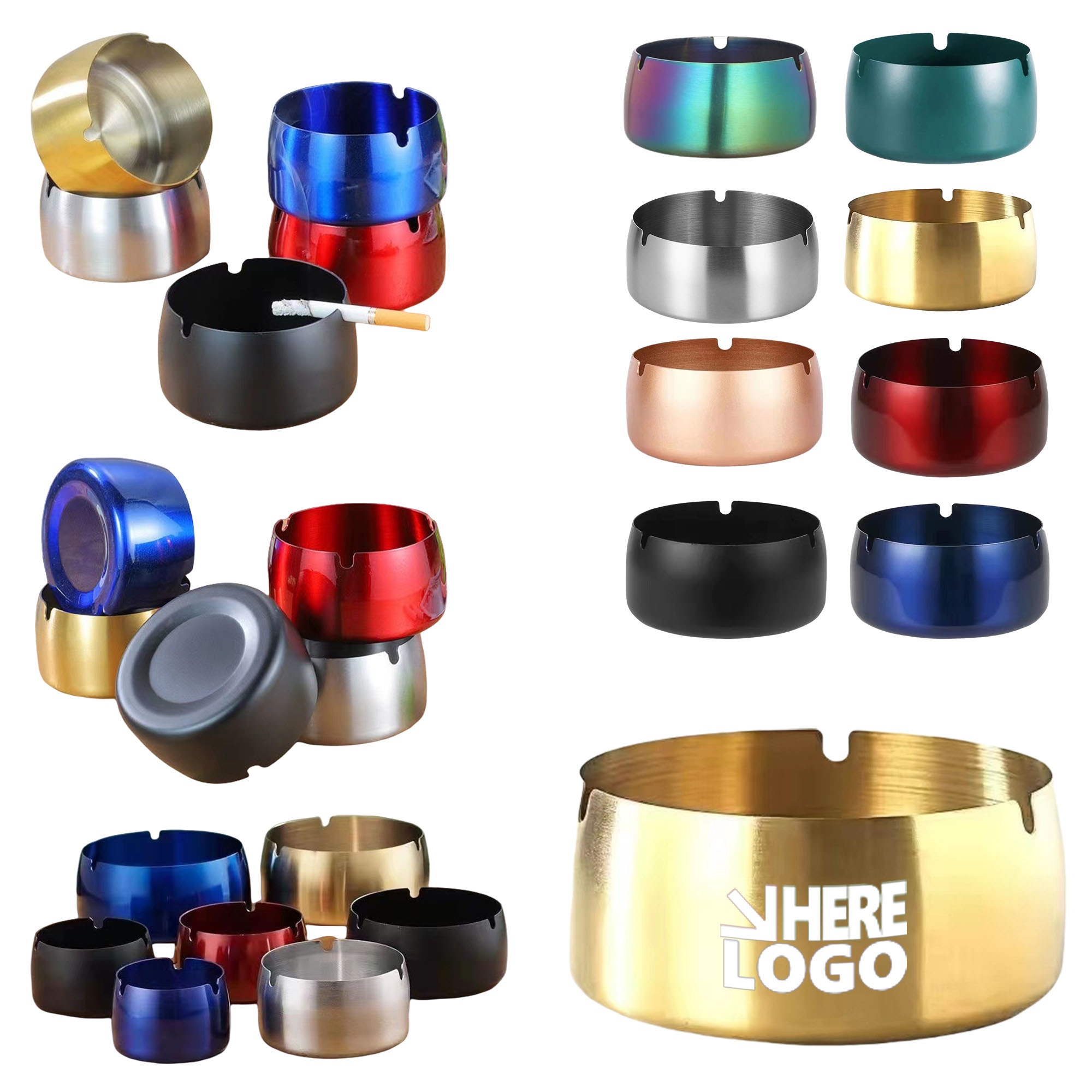 Stainless Steel Ash Holder 2