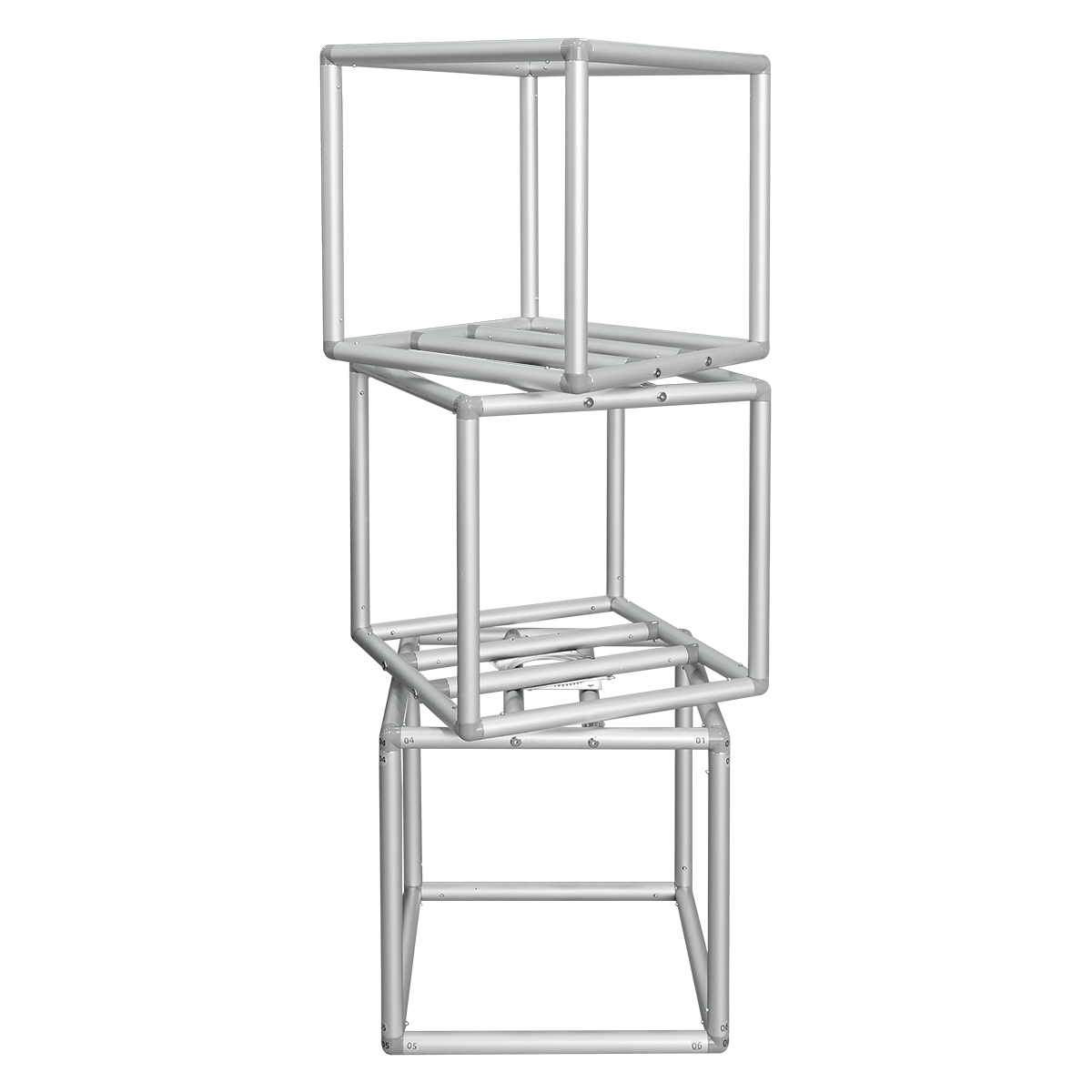 Rotating 3 Piece Cube Display - 20" Cubes 7