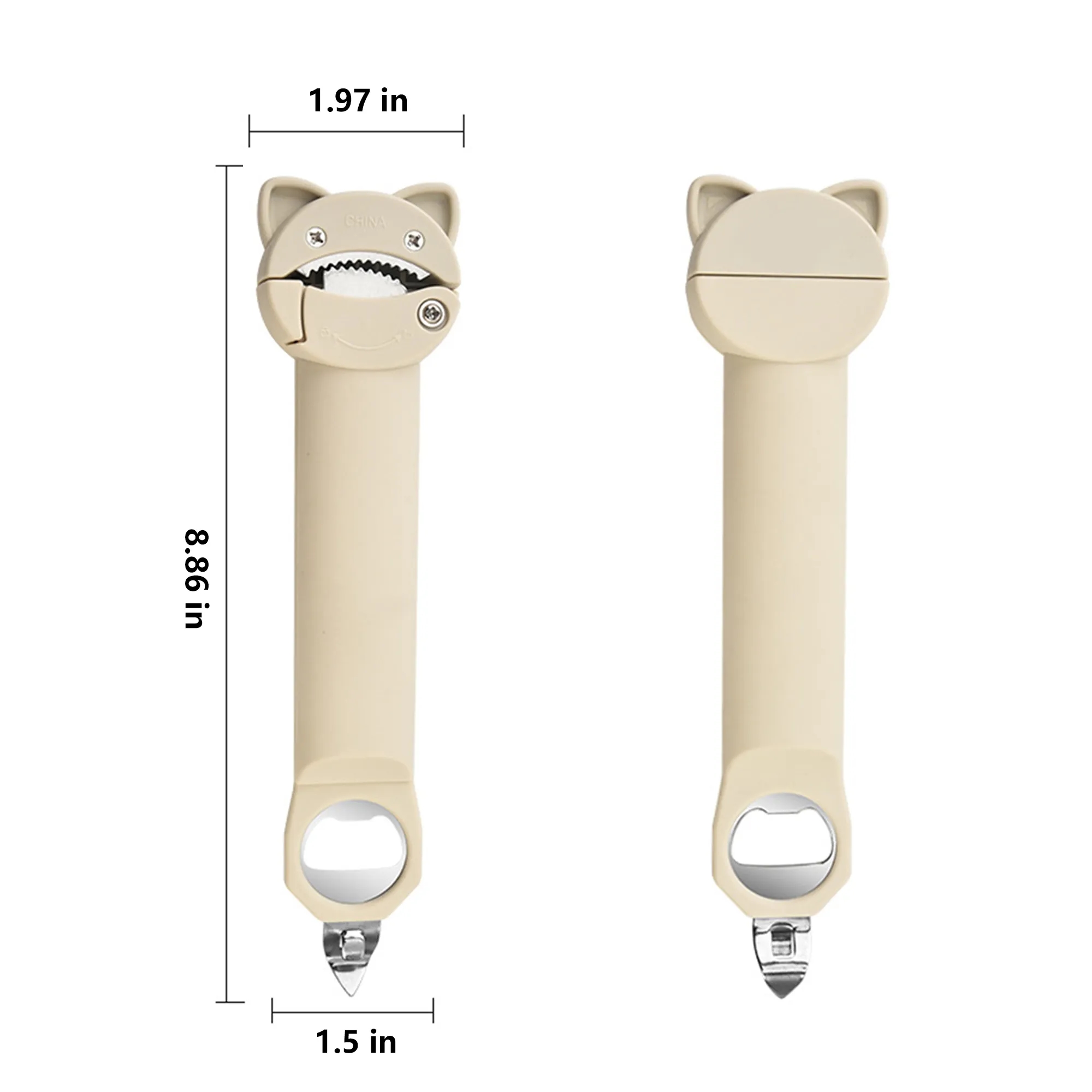 Multi-Functional Telescopic Bottle Opener 8