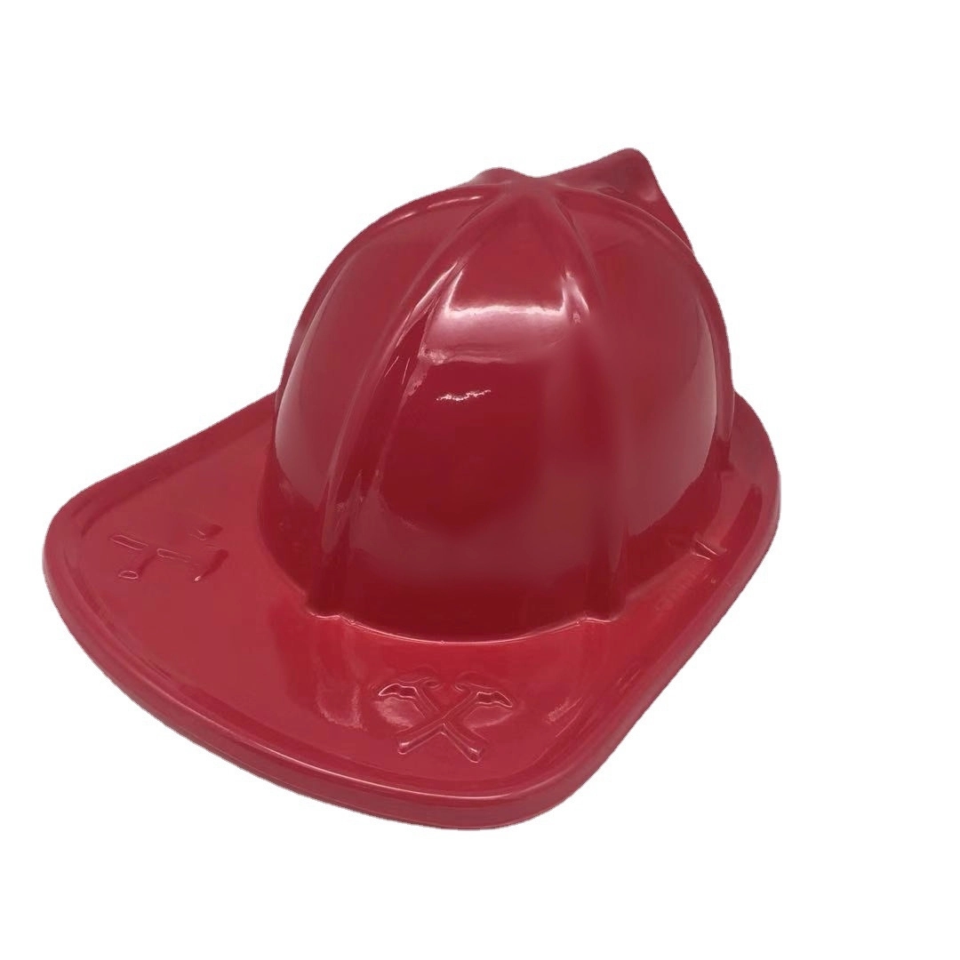 Custom Children Plastic Fire Chief Hat 4