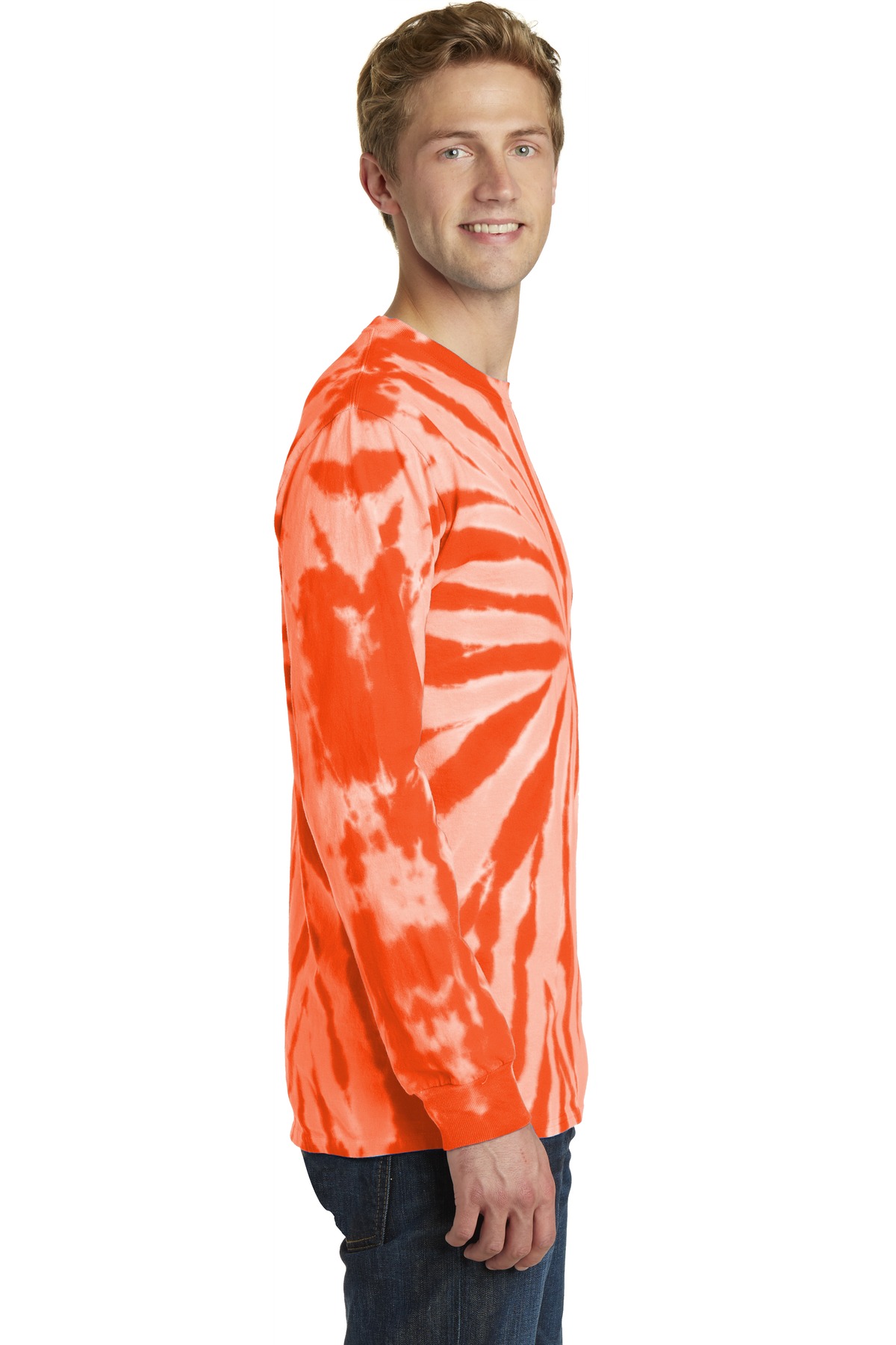 Port & Co Tie-Dye Long Sleeve Tee. PC147LS 34