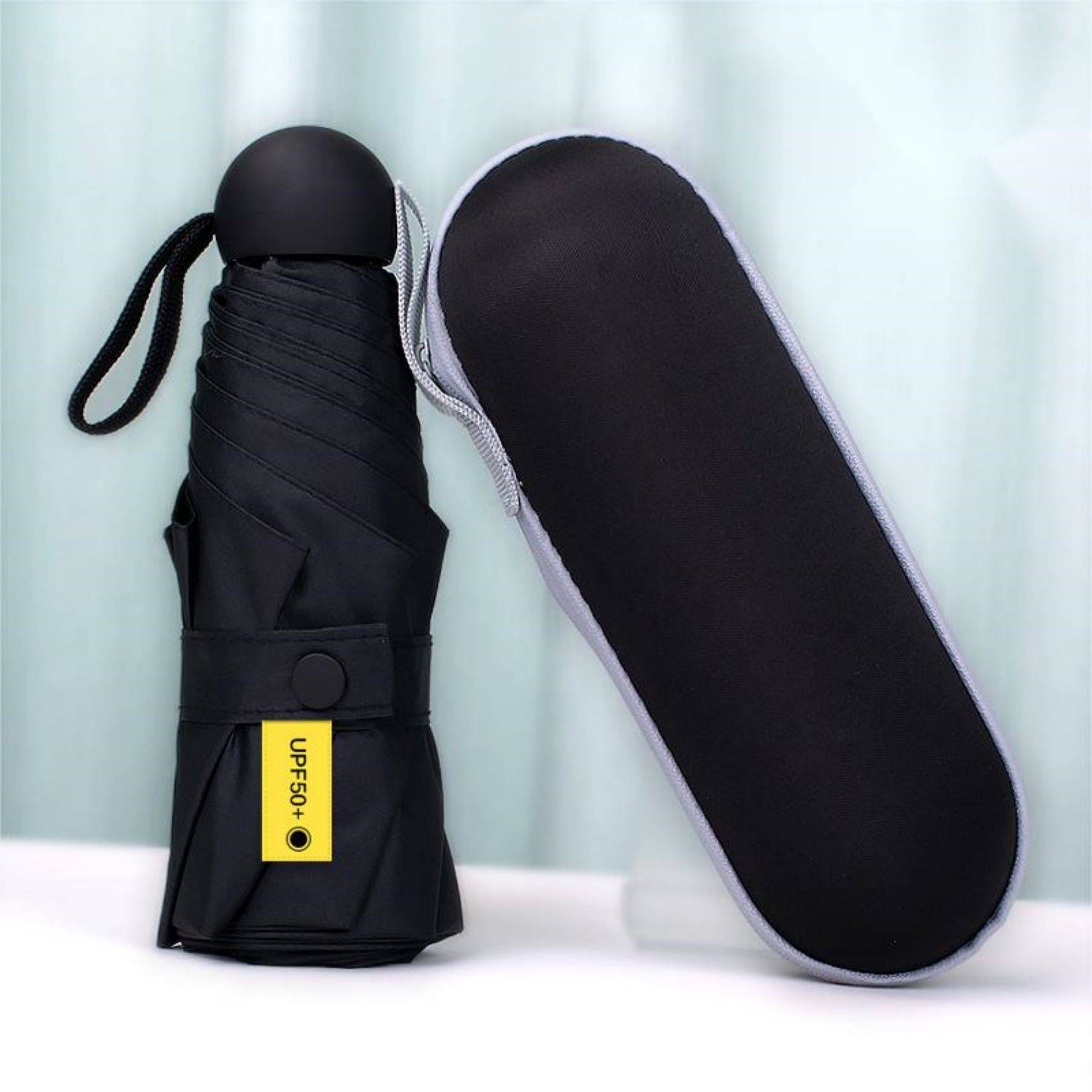 Portable Folding Sun Umbrella With Bag 11