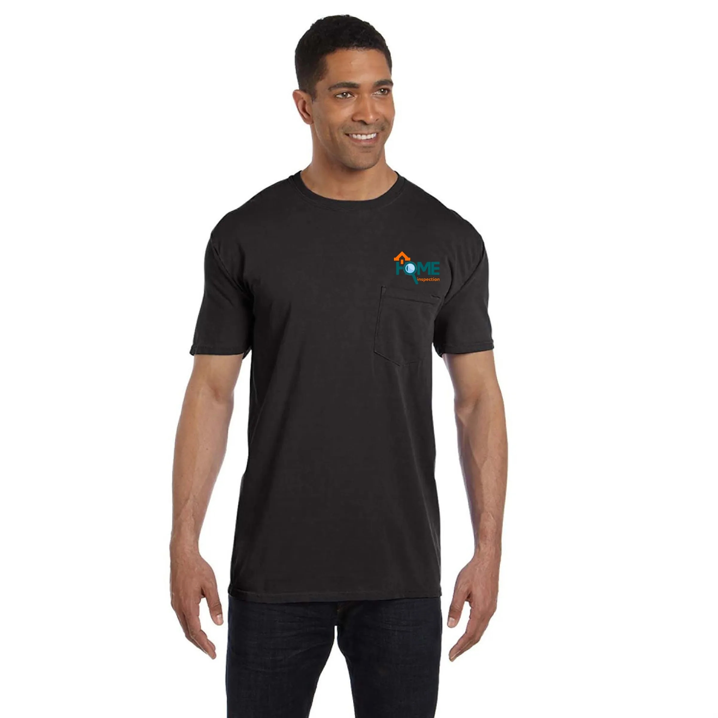 COMFORT COLORS ADULT HEAVYWEIGHT 6.1 OZ. POCKET T-SHIRT 36