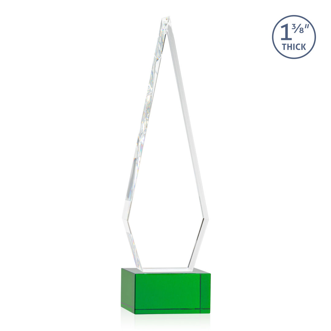 Springfield VividPrint™ Award on Hancock Base - Green 11