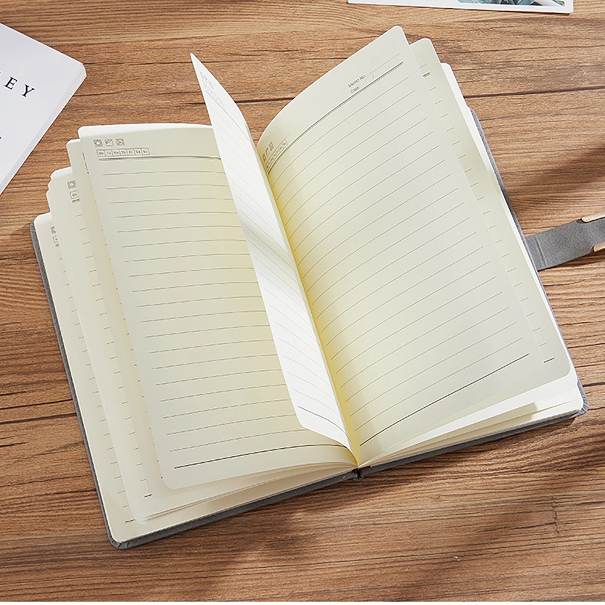 Pu Leather Classic Writing Notebook 2