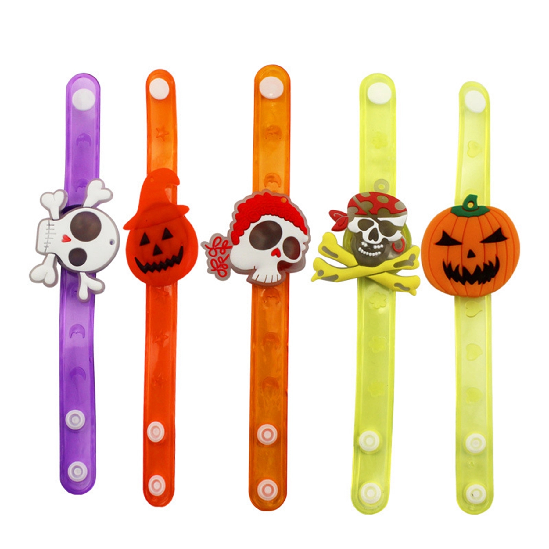 LED Halloween Wrist Strap Flash Bracelet 5