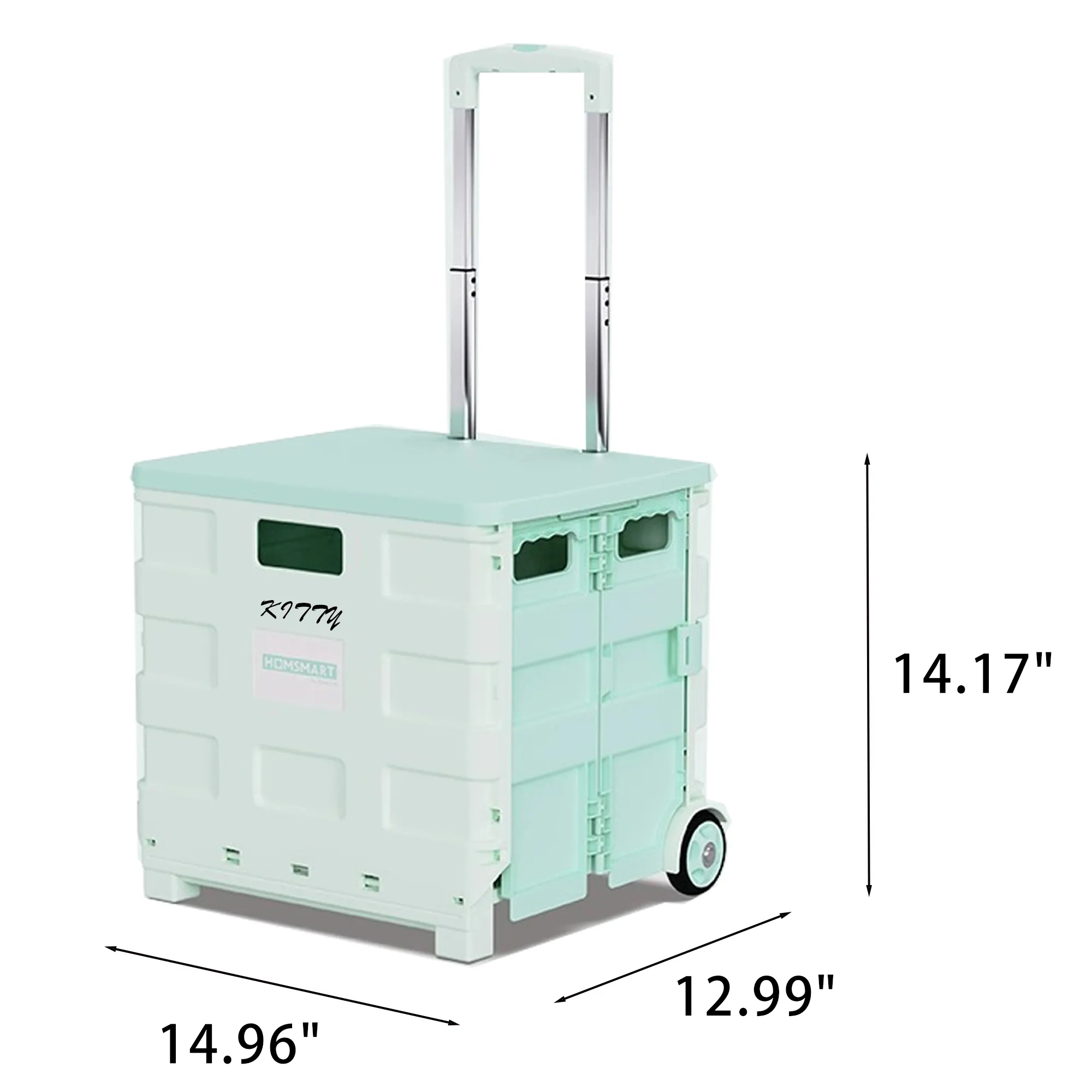 Portable Folding Shopping Cart 3