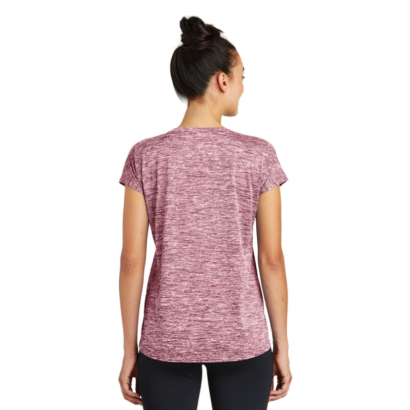 Sport-Tek Women's PosiCharge Electric Heather Sporty Tee. 48
