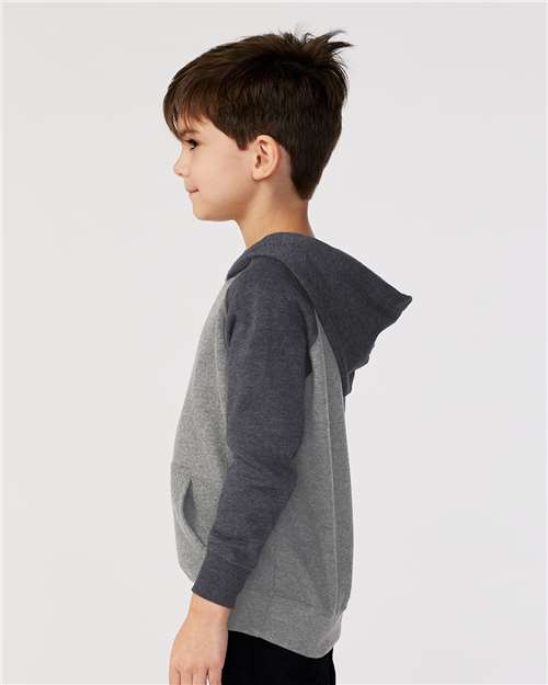 Toddler Special Blend Hooded Raglan Sweatshirt - PRM10TSB 13