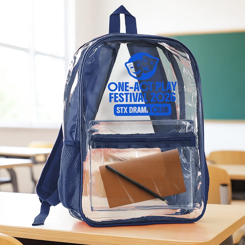 Pocket Clear Plastic Backpacks 45