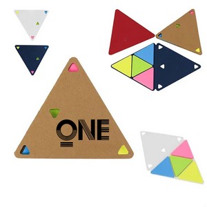 Eco-friendly Triangular Neon Sticky Notes 10